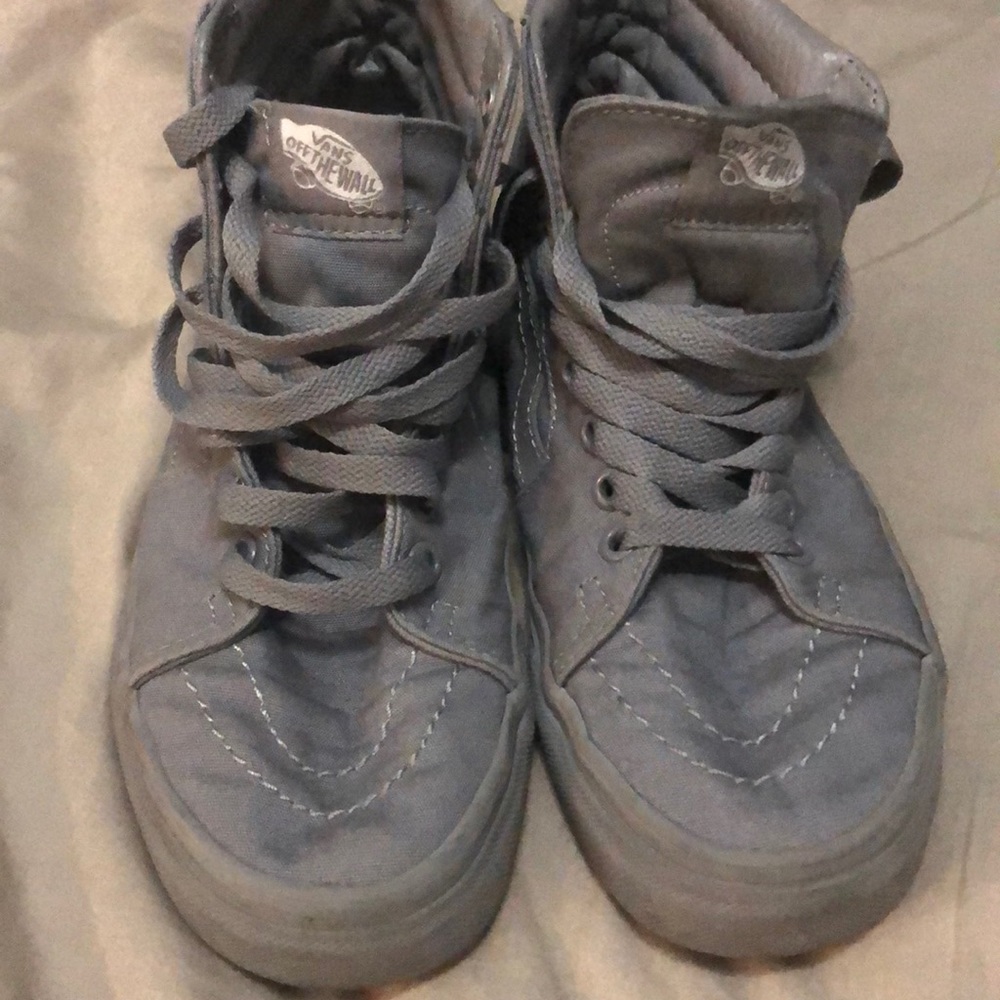 Gray HiTop Vans